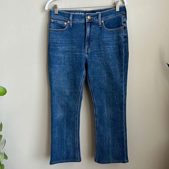 J. Crew 9” Billie Demi Boot Cut Jeans 27 - Picture 1 of 8